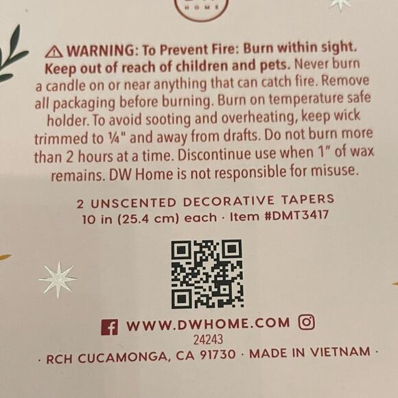 Christmas Nutcracker Taper Candles 10in Black Unscented Set of 2 New - Picture 10 of 12